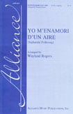 Yo M'enamori D'un Aire SATB choral sheet music cover